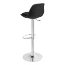 Ver imagem 3 de Banqueta Saarinen Cromada com Assento Preto