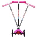 Ver imagem 3 de Patinete Infantil 3 Rodas em Gel Freio Feminino Menina Rosa Importway BW-011-R