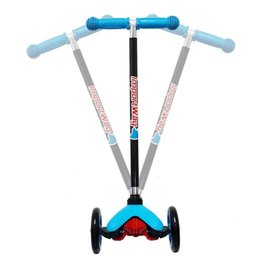 Patinete Infantil 3 Rodas em Gel Freio Masculino Menino Azul Importway Bw-011-az - 3