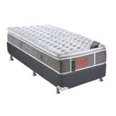 Ver imagem 1 de Cama Box Solteiro: Colchão Molas Pocket Ensacadas Castor Light Stress Oxygen New+base Gray(88x188)