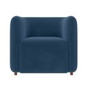 Ver imagem 3 de Poltrona Sala de Estar Decorativa Laguna Veludo K01 - D’Rossi