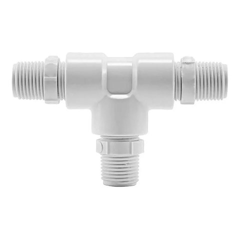 Adaptador Conector Te Para Torneira Monocomando Em Abs 1/2