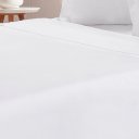 Ver imagem 3 de Jogo de Cama Queen 200 Fios Liso 4 Pçs 160x200x35 Branco