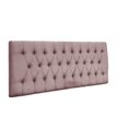 Ver imagem 1 de Cabeceira Painel Imperatriz 120 cm com Capitonê Veludo Rosa
