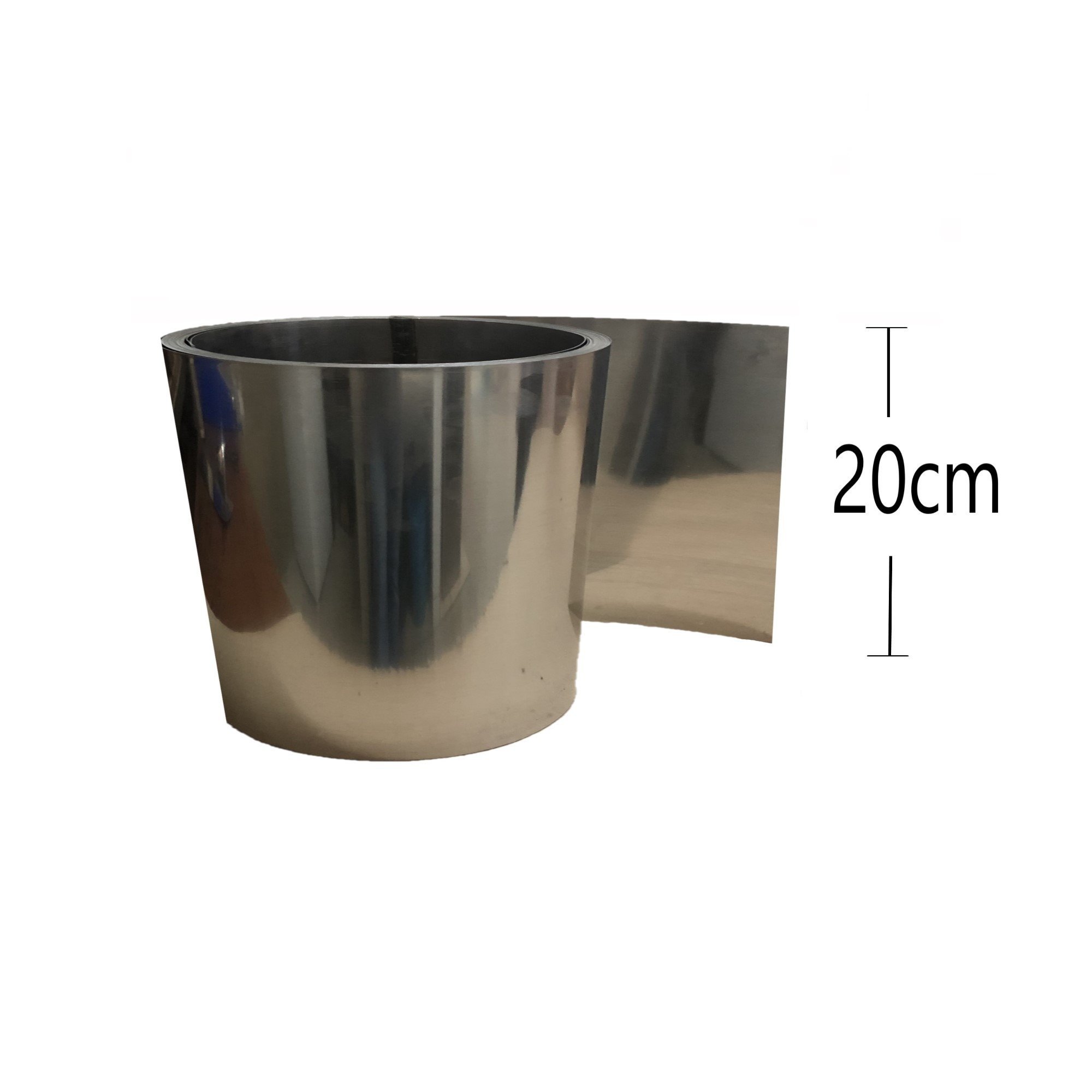 Chapa Aluminio em Bobina para Calha e Rufo Largura 20cm x 9mts - 1