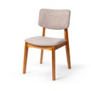 Ver imagem 4 de Kit 4 Cadeira de Jantar Madeira Maciça Manuela Estofada Premium Ergonomica Confortável Di Franco