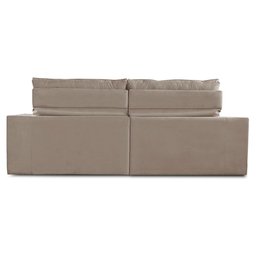 Sofá Retrátil e Reclinável 2 Lugares 1,50m com Molas Giovana Suede Capuccino Madelina Decor - 8