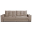 Ver imagem 5 de Sofá Retrátil e Reclinável 2 Lugares 1,50m com Molas Giovana Suede Capuccino Madelina Decor