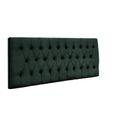 Ver imagem 1 de Cabeceira Painel Imperatriz 193 cm com Capitonê Suede Verde