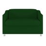 Namoradeira Tilla Sala de Estar Tecido Suede – Balaqui Decor Cor:Verde - 3