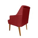 Ver imagem 4 de Kit 4 Cadeiras Paris + 2 Paris Retro Suede Vinho Dominic Decor