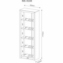 Ver imagem 5 de Conjunto de Escritório com Escrivaninha 03 pç CJ43018-069 Tecno Móbili - Tecno Móbili Nogal