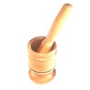 Ver imagem 1 de Pilão de Madeira Médio Artesanal (Socador de Alho)
