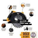 Ver imagem 4 de Serra Circular 7.1/4, 1400w - Esc 1400 - Wap