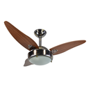 Ver imagem 1 de Ventilador de Teto Infinity Max Ouro Velho 3 Pás MDF Mg 220V+Controle 1005