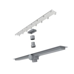 Ralo Linear Smart Tampa Oculta Sifonado 60cm - 2