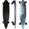 Skate Longboard 42´´ Completo Montado Profissional Madeira Roda 70 Speed Importway BW-015 Barato - 1