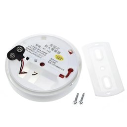 Detector de Fumaça e Sensor de Incêndio Alarme Sonoro e Visual sem Fio para Residencial e Industrial - 4 Detector de Fumaça e Sensor de Incêndio Alarme Sonoro e Visual sem Fio para Residencial e Industrial - 4