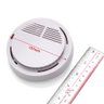 Detector de Fumaça e Sensor de Incêndio Alarme Sonoro e Visual sem Fio para Residencial e Industrial - 5