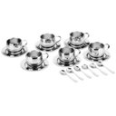 Ver imagem 3 de Kit Para Chá Aço Inox 18 Pç. Tramontina