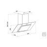 Coifa de parede New Vetro Wall Flat B 90 220v - Tramontina - 4