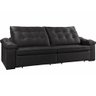 Sofá Retrátil Reclinável Houston 2,2m Csr Studio Veludo Preto - 6