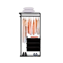 Ver imagem 1 de Closet Aramado - Linear Clr 250 com Gaveta - 1,00m - Branco
