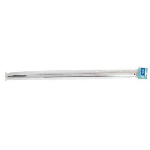 Barra aco Inox 80cm, Incluso Buchas e Parafusos para Instalação, Top Pratic - Brinox