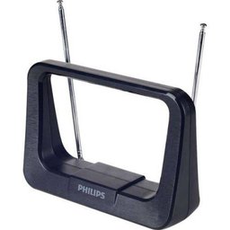 Antena Digital Interna Hdtv, Uhf, Vhf, Fm, Preta Philips - 1