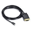 Ver imagem 2 de Cabo Nuc Cubi Liva Brix Ultratop 23407 Adap/Conv Mini Display Port Macho para Vga Macho 1,80