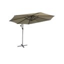 Ver imagem 5 de Ombrelone Base Lateral em Aluminio com Proteção 50UV Tahiti Fratini