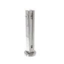 Ver imagem 2 de Torre Vertical Aço Inox 304 para Vidro (guarda-corpo)