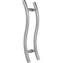 Ver imagem 1 de Puxador Para Porta Tubular S 30 Cm Polido - Puxador de aço inox