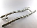 Ver imagem 2 de Puxador Para Porta Tubular S 30 Cm Polido - Puxador de aço inox