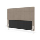 Ver imagem 2 de Cabeceira Áurea 160 para Cama Queen Z-006 Sued Capuccino Aradecor