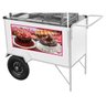 Carrinho de Doces e Bolos com Toldo Rodas Pneumáticas Cefaz - 3