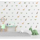 Ver imagem 1 de Adesivo de Parede Dinos Coloridos - Dinossauros