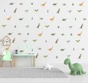 Ver imagem 1 de Adesivo de Parede Dinos Coloridos - Dinossauros