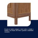 Ver imagem 6 de Guarda-Roupas Rio Branco 6 Portas 2 Gavetas Bege/Ypê