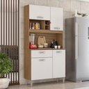 Ver imagem 3 de Cozinha Completa 4 Portas Marie Amendola Branco