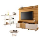Ver imagem 1 de Estante Home Theater Bold Off White Cinamomo e Aparador Infinity e Mesa de Centro Sky Off White - Hb