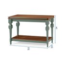 Ver imagem 5 de Aparador para Sala Divisor de Ambiente 1 Prateleira 2004 Manchester Linz Móveis - Verde Musgo/imbuia