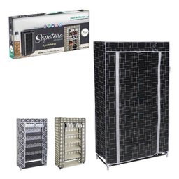 Sapateira Grande 6 Prateleiras Organizador Armario Portátil Desmontavel para Roupas Tenis Calçados C - 4 Sapateira Grande 6 Prateleiras Organizador Armario Portátil Desmontavel para Roupas Tenis Calçados C - 4