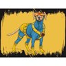 Placa Decorativa Cyclop Dog 20x30cm - 1