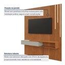Ver imagem 6 de Painel para TV até 65 Polegadas com LED 100% MDF 182CMX217CM Impérium