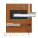 Ver imagem 7 de Painel para TV até 65 Polegadas com LED 100% MDF 182CMX217CM Impérium