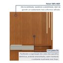 Ver imagem 5 de Painel para TV até 65 Polegadas com LED 100% MDF 182CMX217CM Impérium