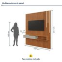 Ver imagem 4 de Painel para TV até 65 Polegadas com LED 100% MDF 182CMX217CM Impérium