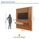 Ver imagem 3 de Painel para TV até 65 Polegadas com LED 100% MDF 182cmx217cm Impérium