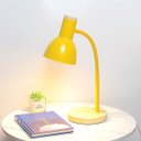 Ver imagem 2 de Luminária Mesa Abajur 50cm Articulada Flexível Silicone Pt-03: Amarelo